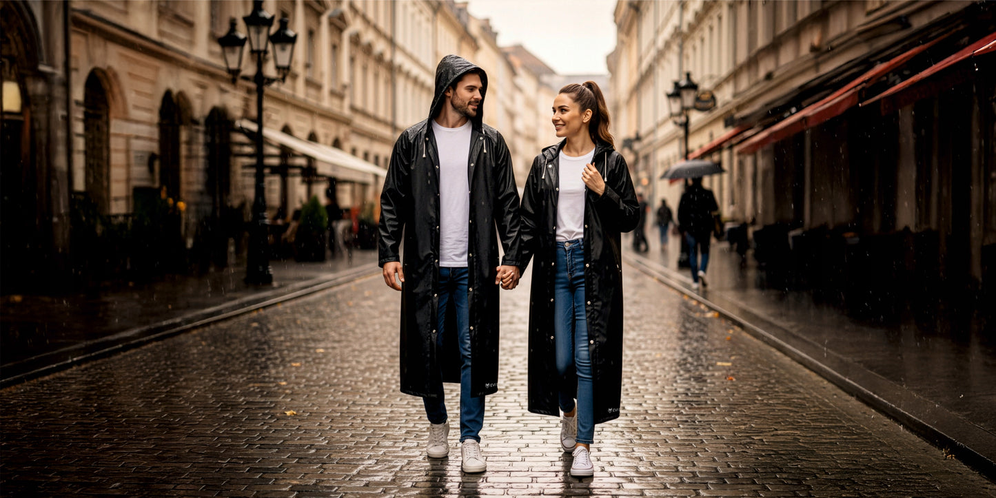 Lietaus paltas su gobtuvu – EVI SPORT STORMGUARD