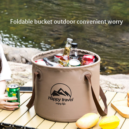 Sulankstomas 20L kibiras stovyklavimui ir žvejybai