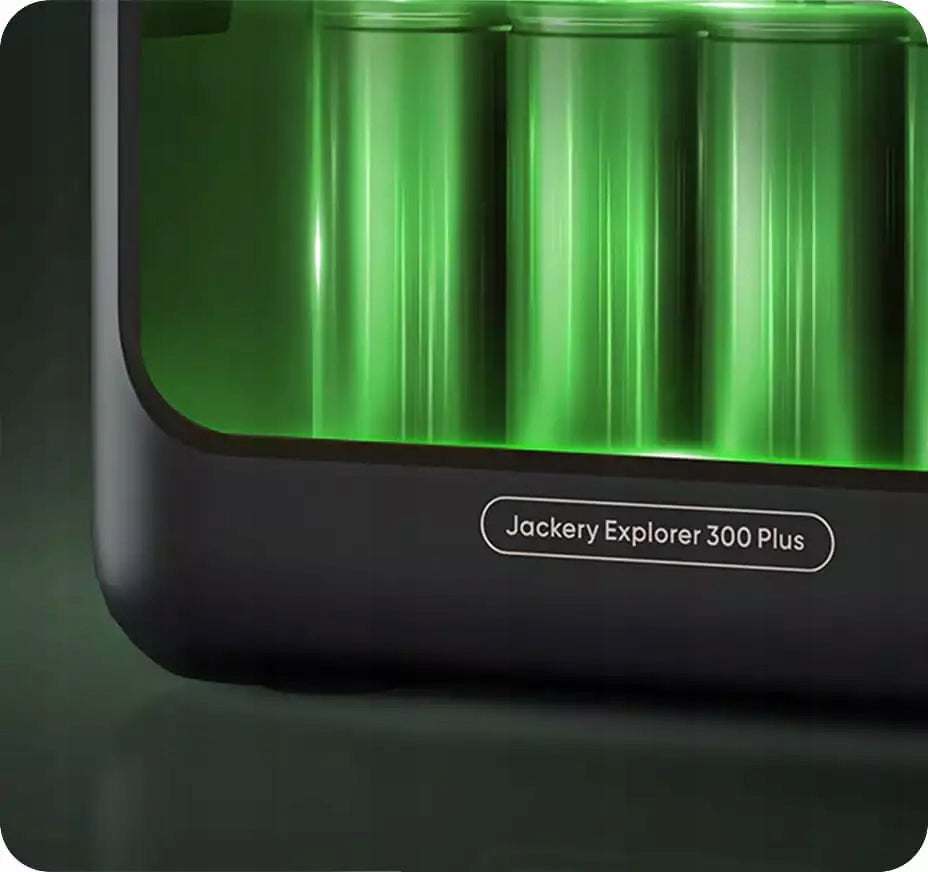 „Jackery Explorer 300 Plus“ maitinimo stotis (300 W, 288 Wh) + 40 W mini panelė