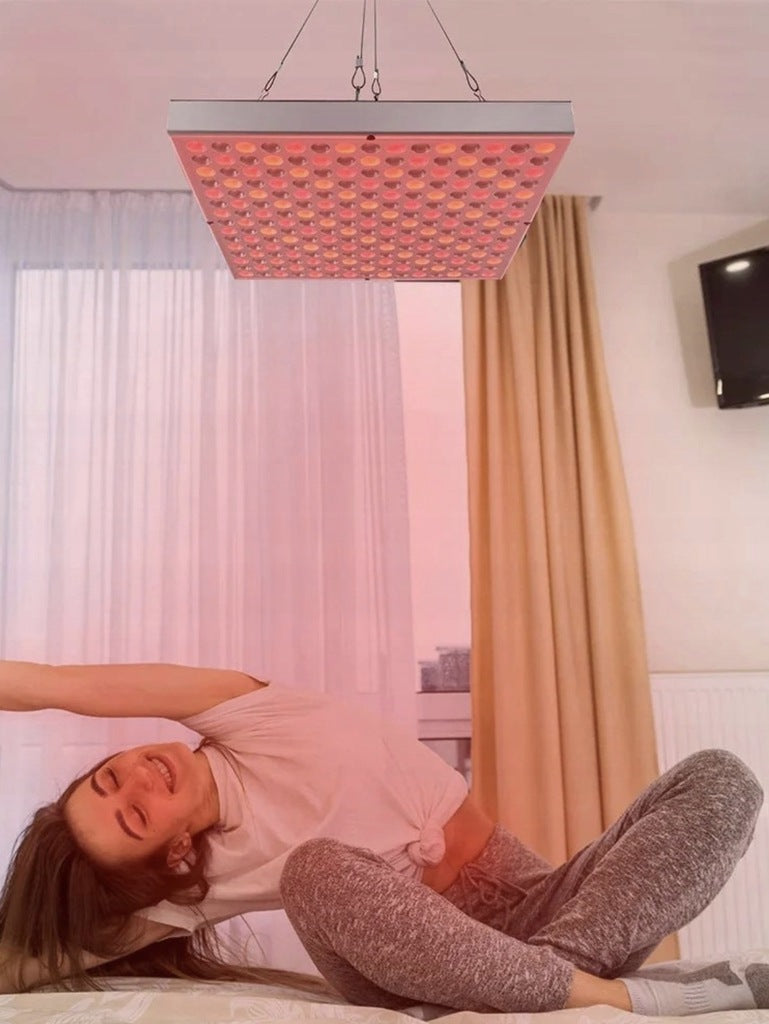 Infraraudonųjų spindulių terapinė lempa su raudona ir infraraudonąja šviesa