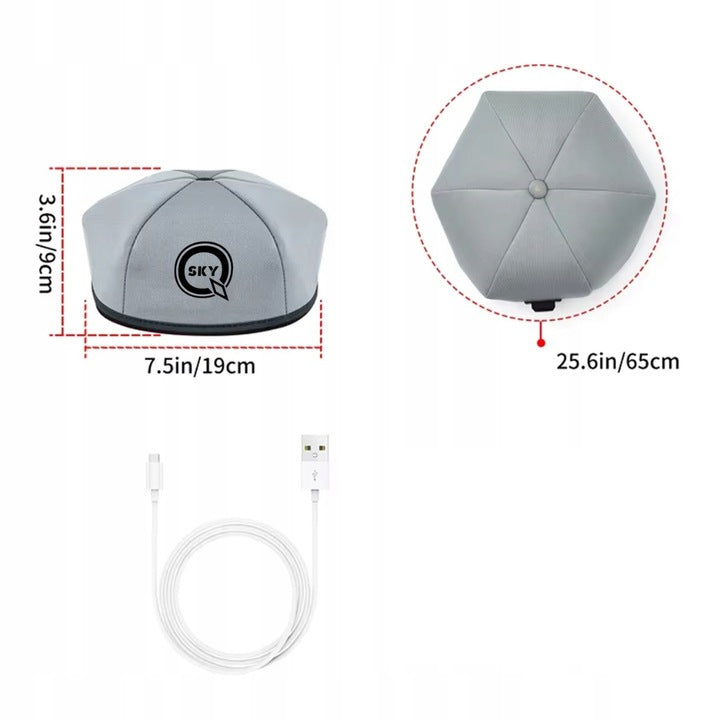 Plaukų augimą skatinanti LED kepurė su raudonos šviesos terapija (660–850nm)