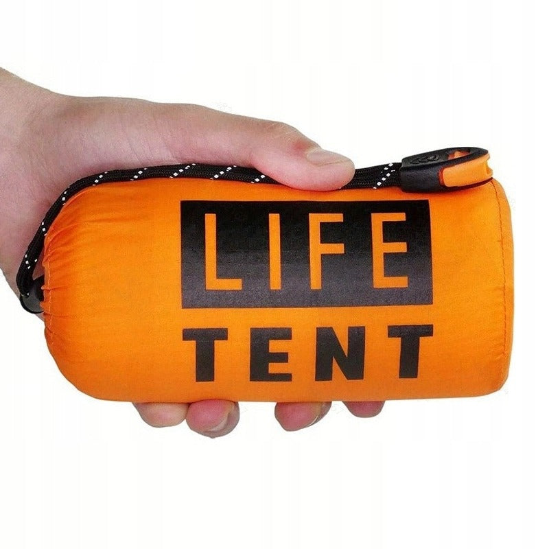 ORANGE Life Tent avarinio išgyvenimo palapinė – ultralengva 2 asmenims 241 × 119 × 79 cm