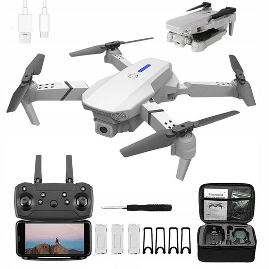 Mini FPV dronas sulankstomas 5G WiFi 1080p kamera pradedantiesiems