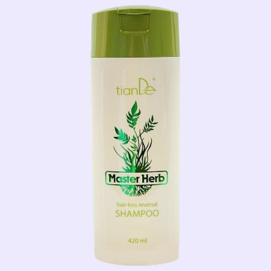 Šampūnas nuo plikimo (slinkimo) "Master Herb" 420 ml
