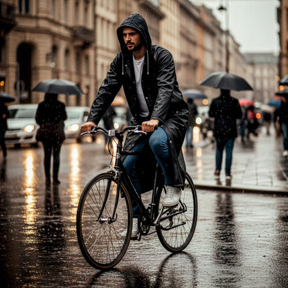 Lietaus paltas su gobtuvu – EVI SPORT STORMGUARD