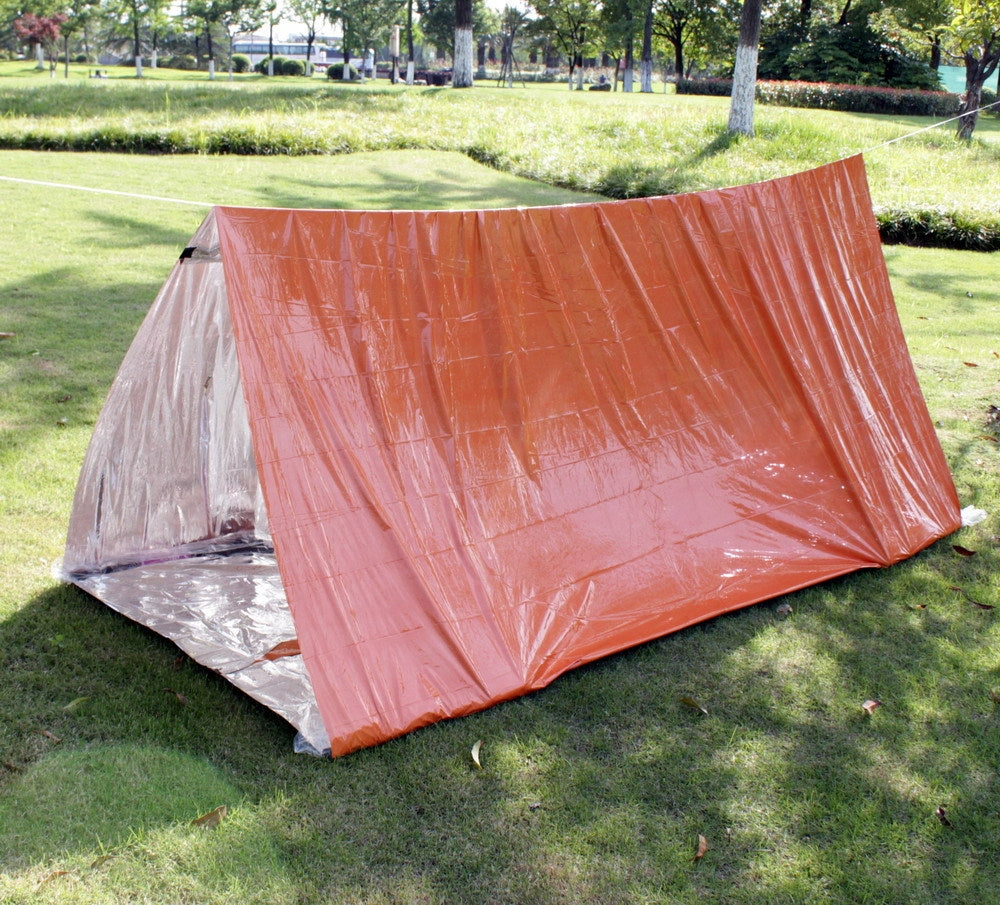 ORANGE Life Tent avarinio išgyvenimo palapinė – ultralengva 2 asmenims 241 × 119 × 79 cm