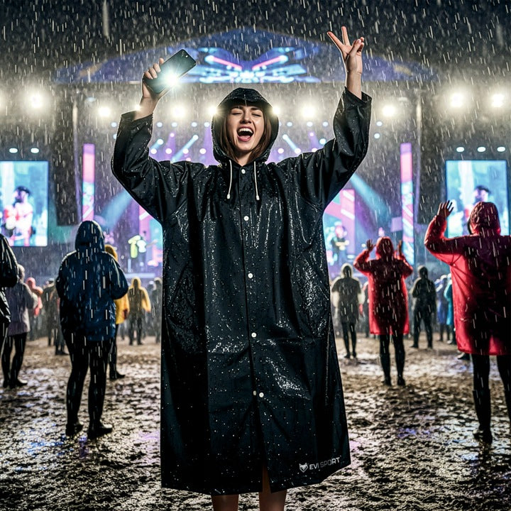 Lietaus paltas su gobtuvu – EVI SPORT STORMGUARD