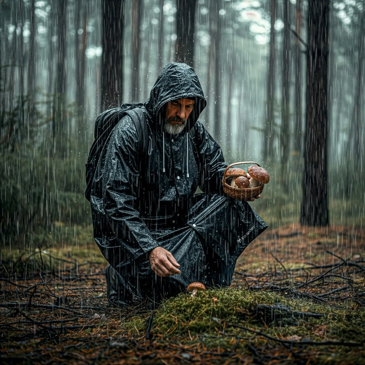 Lietaus paltas su gobtuvu – EVI SPORT STORMGUARD