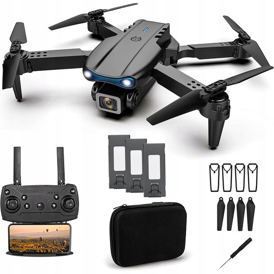 Drono kamera 4K EIS stabilizavimas ultra plataus kampo