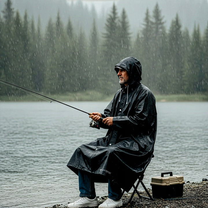 Lietaus paltas su gobtuvu – EVI SPORT STORMGUARD