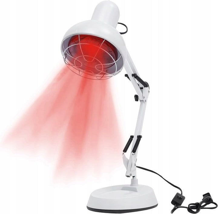 Infraraudonųjų spindulių terapinė lempa 150 W su reguliuojamu aukščiu