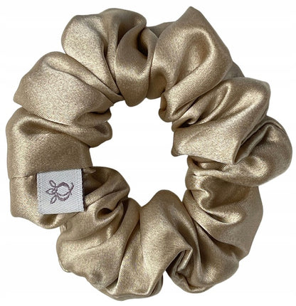 Šilkinės plaukų gumutės 3 dalių, šviesus, Qrown