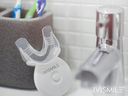 IVISMILE – dantų balinimo rinkinys namams su LED lempa