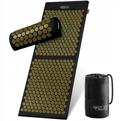 Akupresūros kilimėlis su dygliais, kraujotakos stimuliavimas, masažinė pagalvė