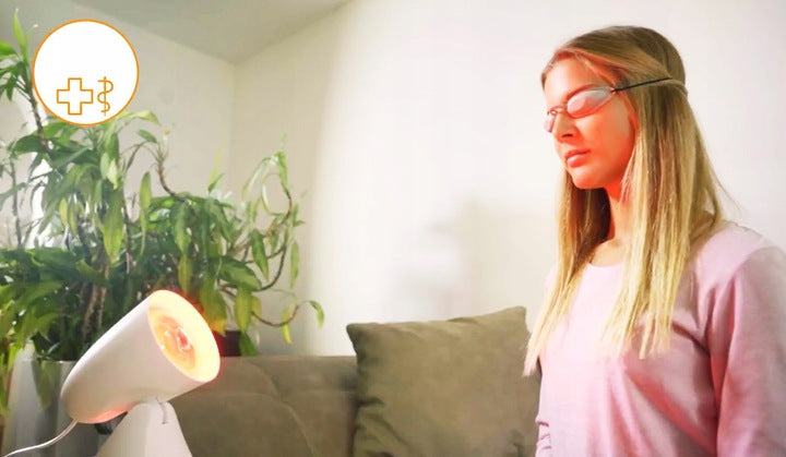 SOLUX infraraudonųjų spindulių terapinė lempa 100 W