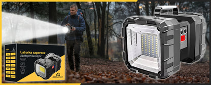 Galingas LED prožektorius Powerbank