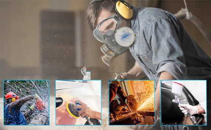 FFP3 Dujų kaukė – pusinė respiratorinė kaukė 8201