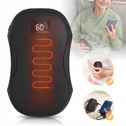 Elektrinis rankų šildytuvas – 2in1 su išorine baterija