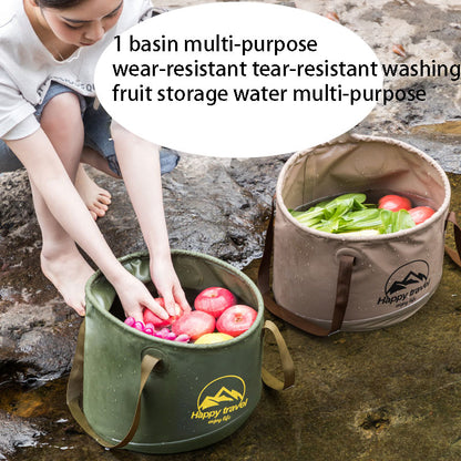 Sulankstomas 20L kibiras stovyklavimui ir žvejybai