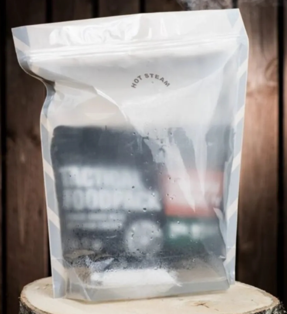 Adventure Menu savaime šildantis maišelis su kapsule – lauko maistui šildyti be ugnies