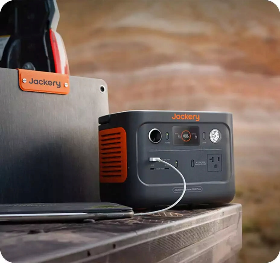 Nešiojama elektrinė „Jackery Explorer 300 Plus“ (300 W, 288 Wh)