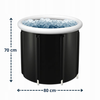 Ledo statinė 400 l talpos, nešiojama,  80 cm, sulankstoma