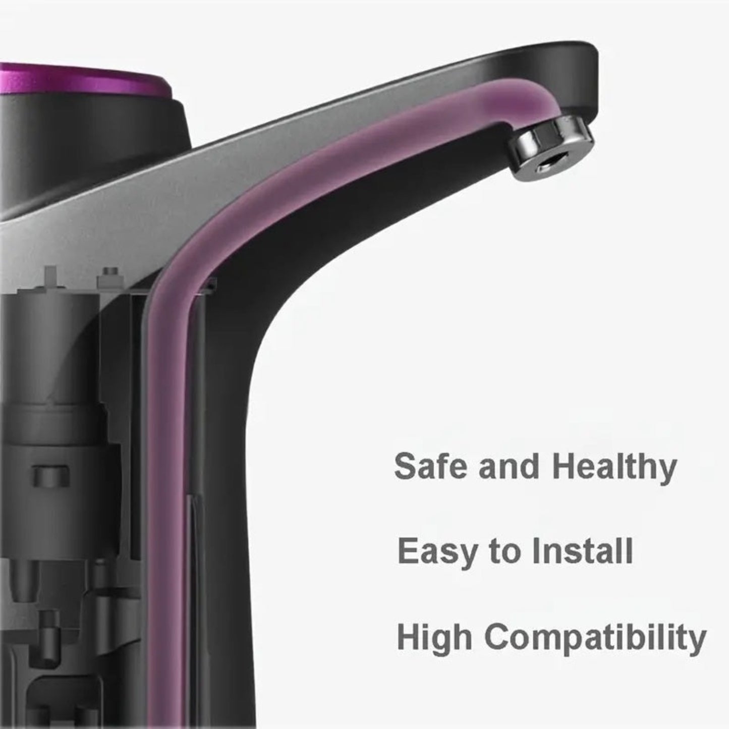 Nešiojamas automatinis vandens siurblys su USB įkrovimu