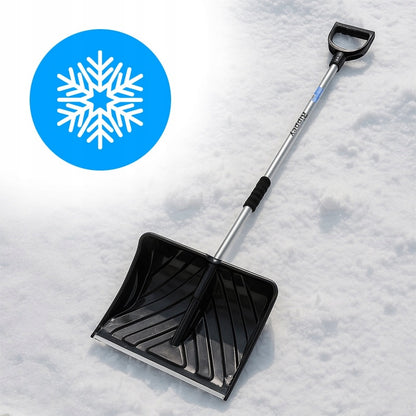 Sniego kastuvas Rippey VOSTOK – aliuminis, platus, 140 cm su tvirtinimo detale