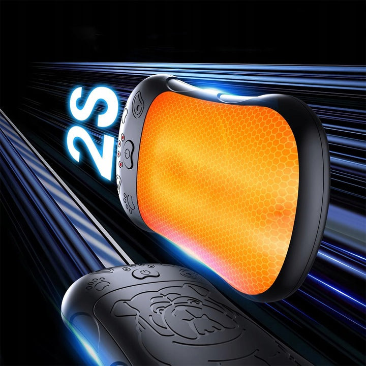 USB magnetinis elektrinis rankų šildytuvas-išorinė baterija 2 viename 6000 mAh