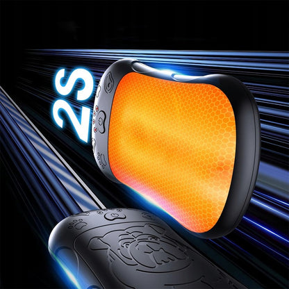 USB magnetinis elektrinis rankų šildytuvas-išorinė baterija 2 viename 6000 mAh