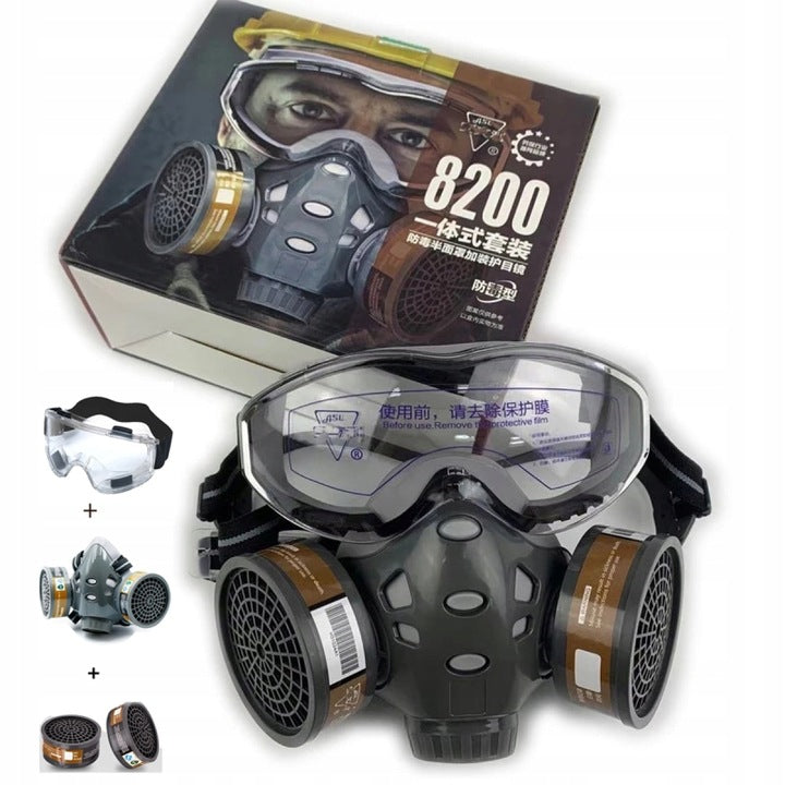 FFP3 Dujų kaukė – pusinė respiratorinė kaukė 8201