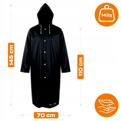 Lietaus paltas su gobtuvu – EVI SPORT STORMGUARD
