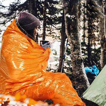 Bivvy Emergency – terminis avarinis miegmaišis (213 × 91 cm)