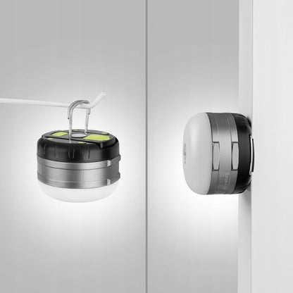 Nešiojama LED stovyklavimo lempa, įkraunama