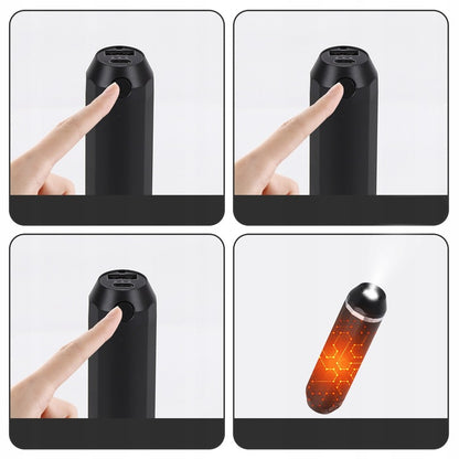 Magnetinis elektrinis rankų šildytuvas – 2 viename, išorinė baterija 5000 mAh