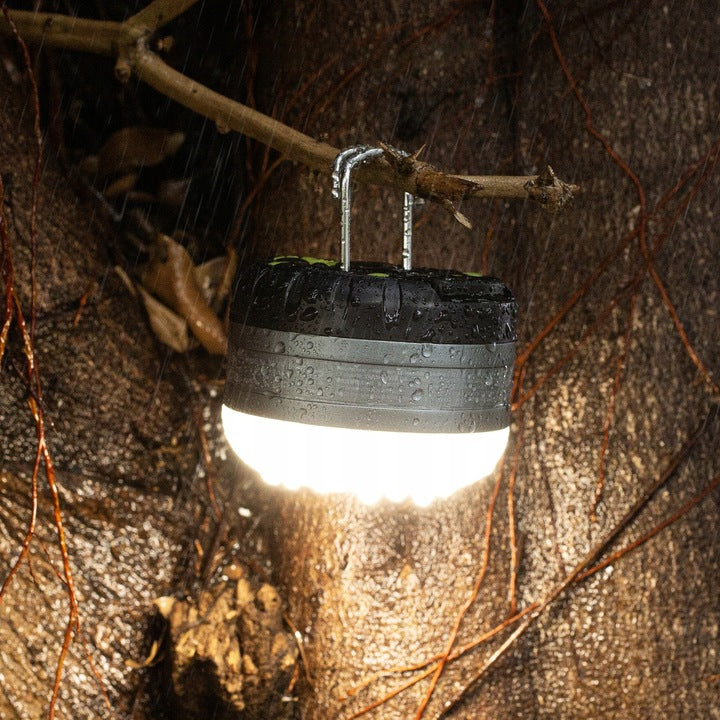 Nešiojama LED stovyklavimo lempa, įkraunama