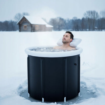 Ledo statinė 400 l talpos, nešiojama,  80 cm, sulankstoma