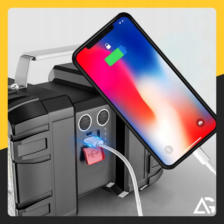 Galingas LED prožektorius Powerbank