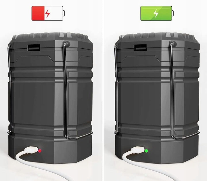 Daugiafunkcinė LED saulės  lempa 3000 mAh