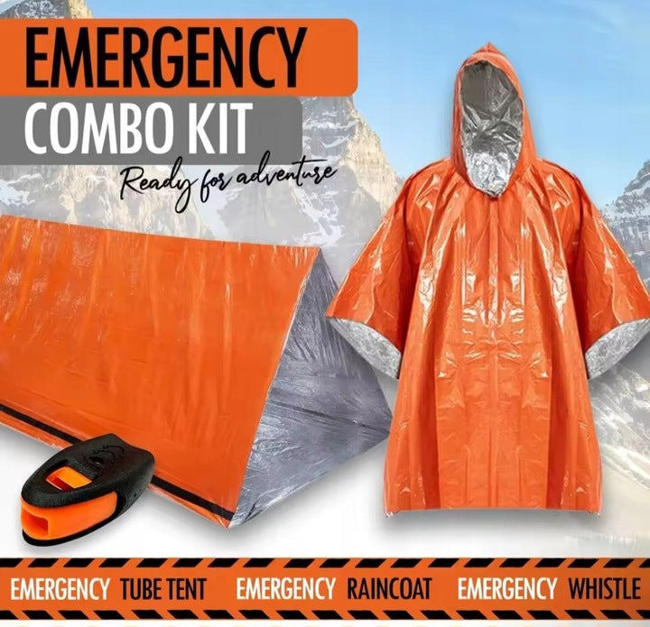 ORANGE Life Tent avarinio išgyvenimo palapinė – ultralengva 2 asmenims 241 × 119 × 79 cm