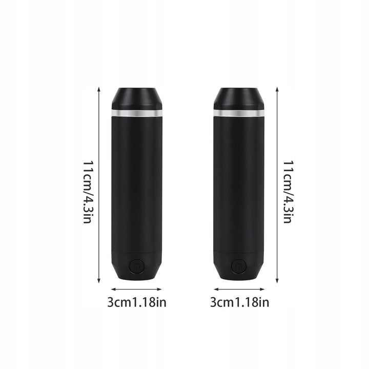 Magnetinis elektrinis rankų šildytuvas – 2 viename, išorinė baterija 5000 mAh