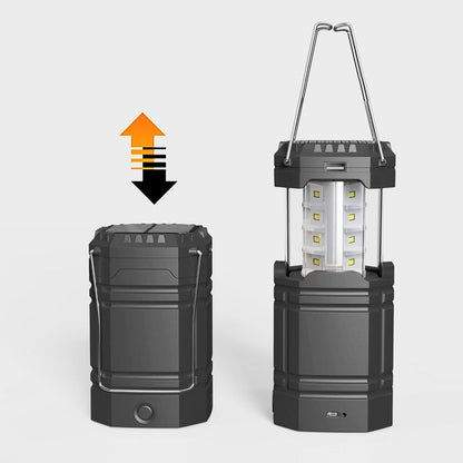 Daugiafunkcinė LED saulės  lempa 3000 mAh