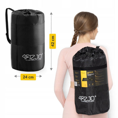 Akupresūros kilimėlis su dygliais, kraujotakos stimuliavimas, masažinė pagalvė