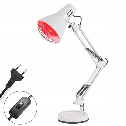 Infraraudonųjų spindulių terapinė lempa 150 W su reguliuojamu aukščiu