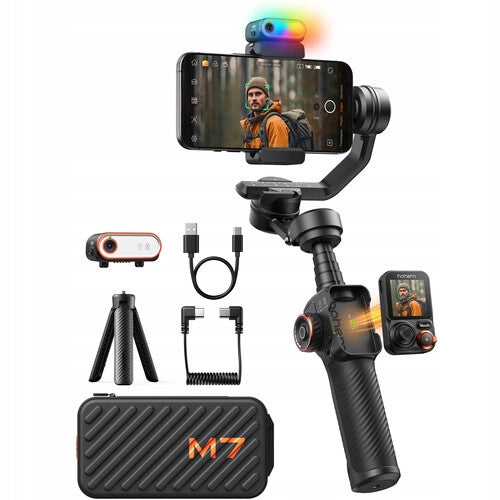 Gimbal puodelio laikiklis prie stovo 1/4\" aliuminis kabeliams