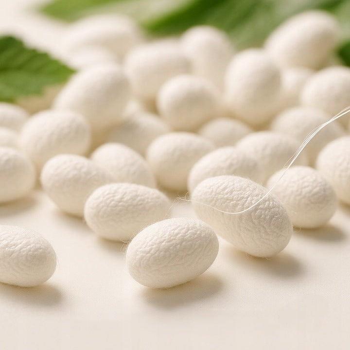 Šilkinis pagalvės užvalkalas ortopedinei kontūruotai pagalvei 100% ŠILKAS Meravil