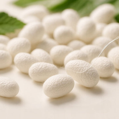 Šilkinis pagalvės užvalkalas ortopedinei kontūruotai pagalvei 100% ŠILKAS Meravil