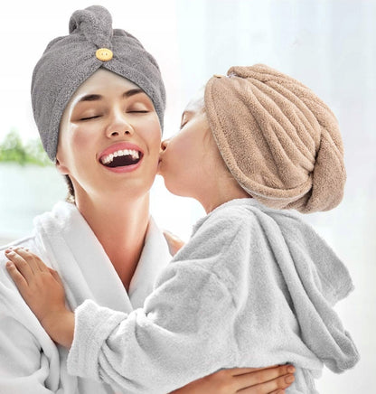 Storas galvos rankšluostis-turbanas plaukams „Yeshome“ 3 vnt.