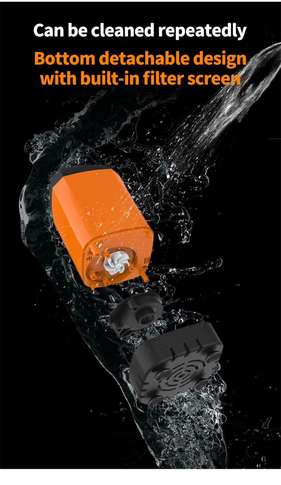 Nešiojamas elektrinis lauko dušas su IPX7 apsauga