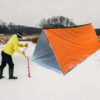 ORANGE Life Tent avarinio išgyvenimo palapinė – ultralengva 2 asmenims 241 × 119 × 79 cm